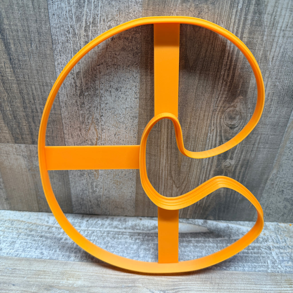 XXL Großbuchstaben Konturenausstecher 20cm Hoch