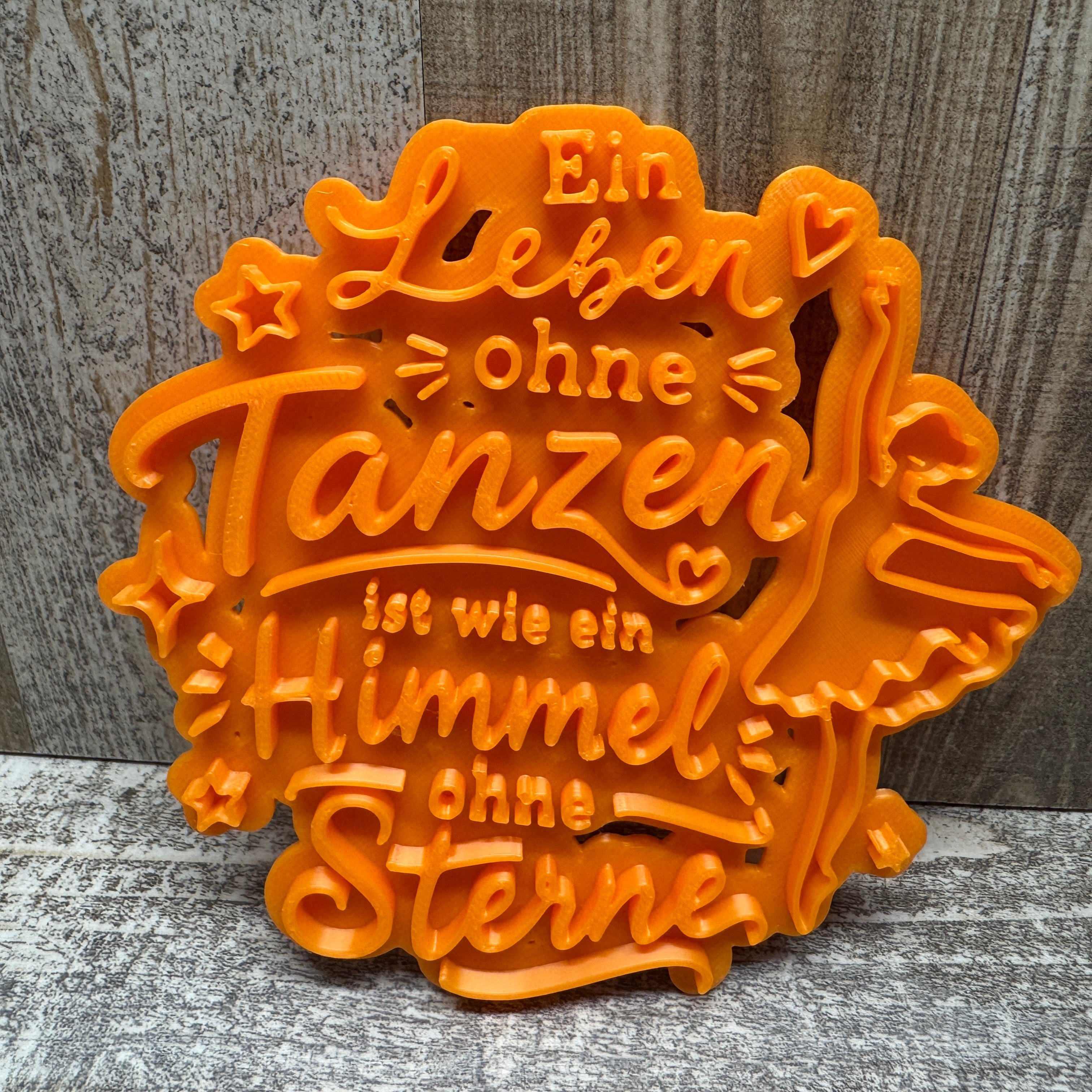 Ein Leben ohne Tanzen ist wie ein Himmel ohne Sterne | 2 verschiedene Designs