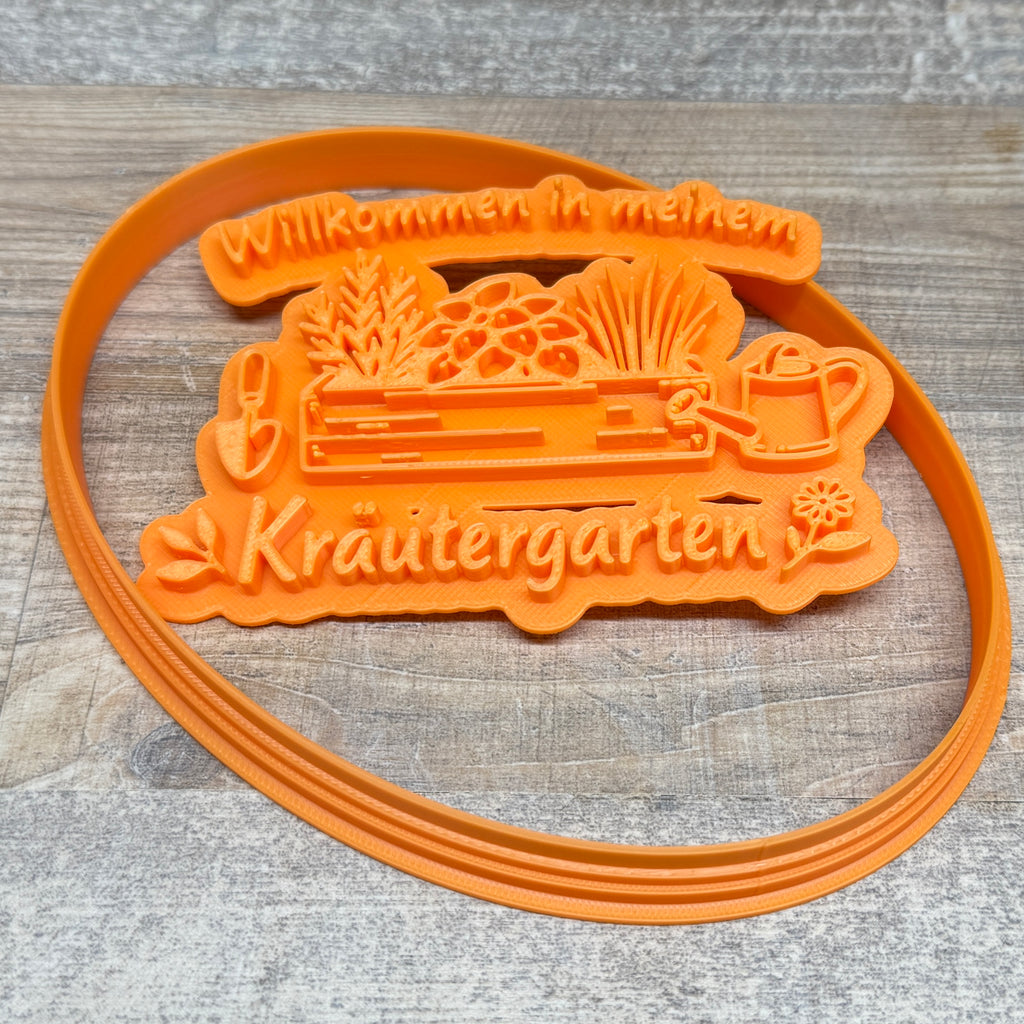 Willkommen in meinem Kräutergarten & Konturenausstecher