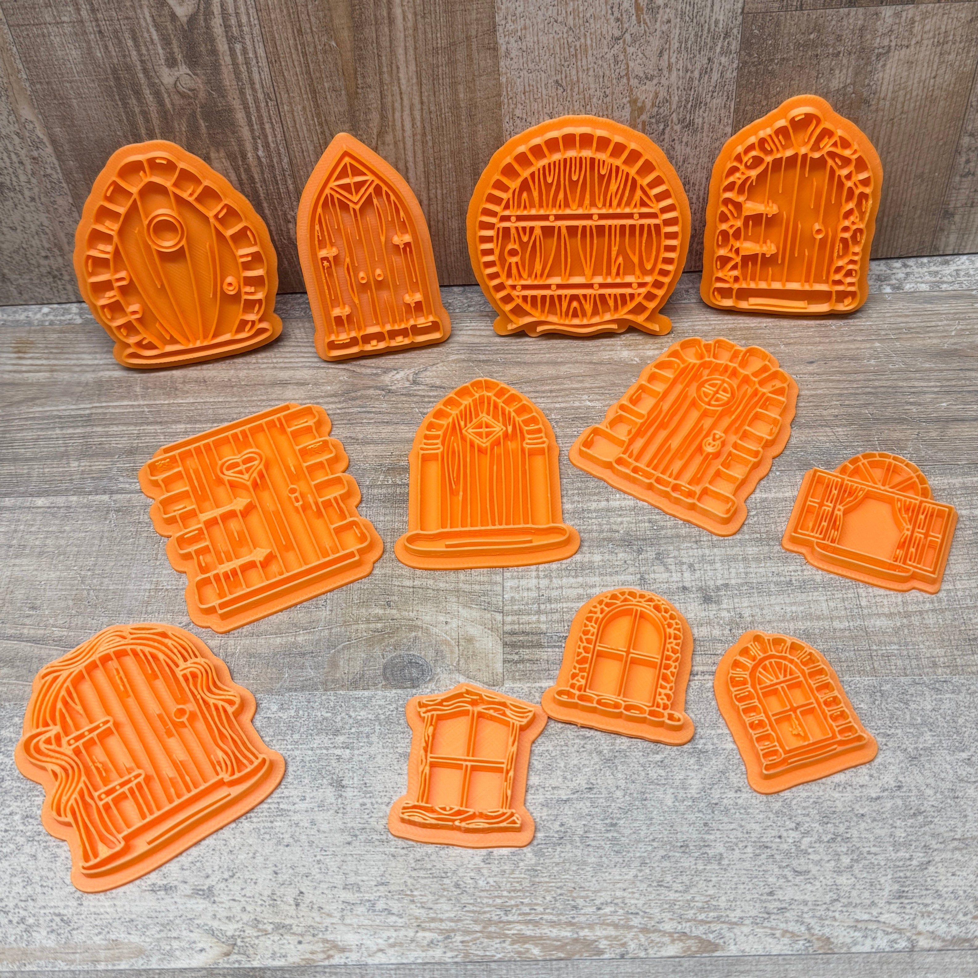 Gnome-Haus Fenster & Türen | verschiedene Designs | Einzeln oder als Set