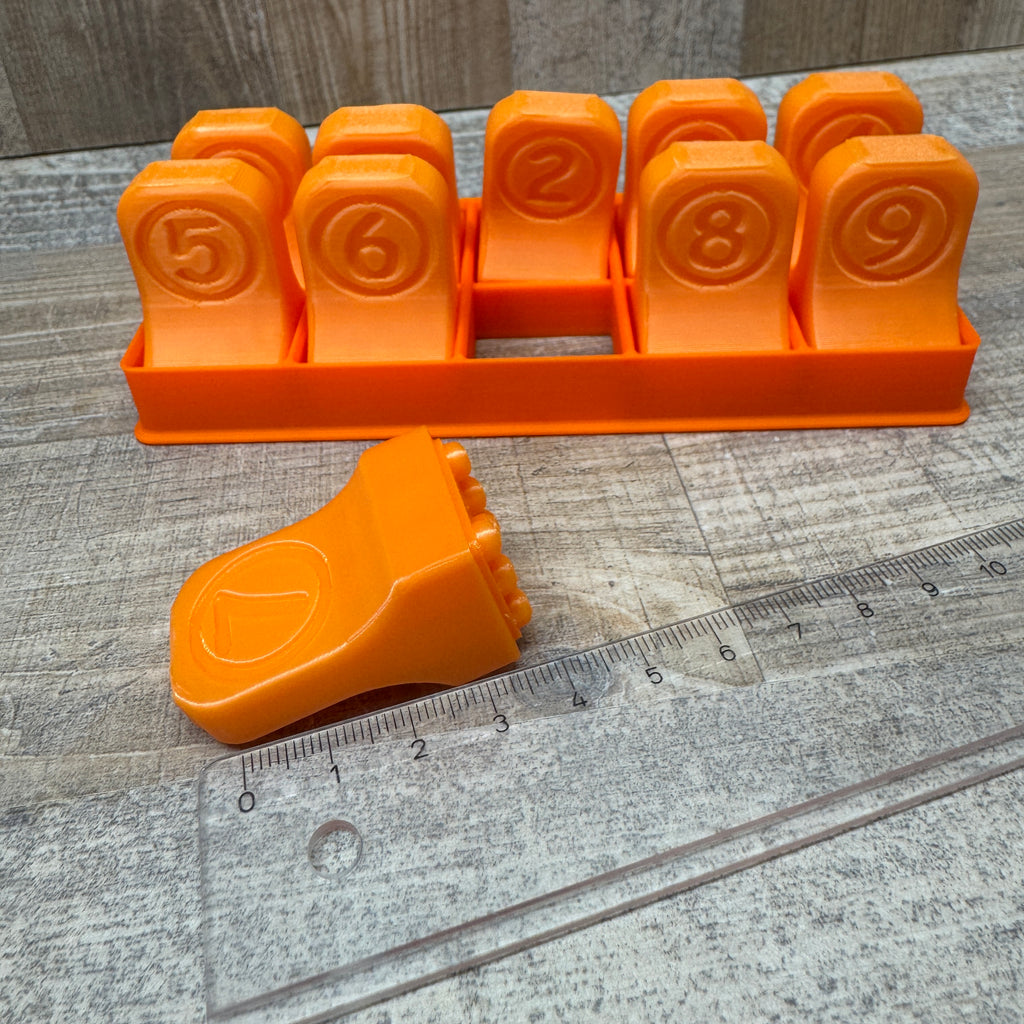 Domino | Set | (Spielsteine selber töpfern)