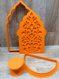 (Wand-)Teelichthalter-Töpfer-Set | Stempel und Konturenausstecher | verschiedene Designs | Sets