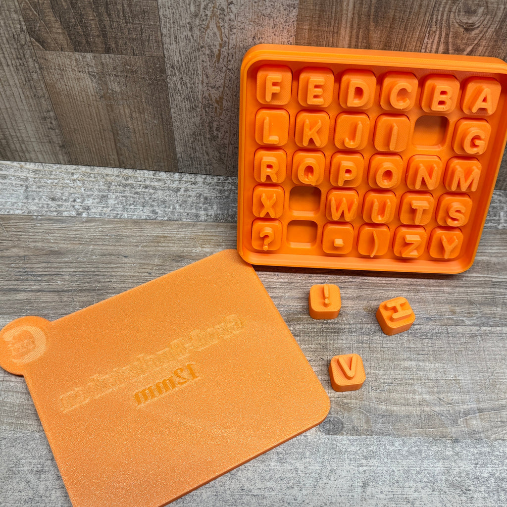 Alphabet (in der Box) | Klein- oder Großbuchstaben 12mm | ARIAL rounded