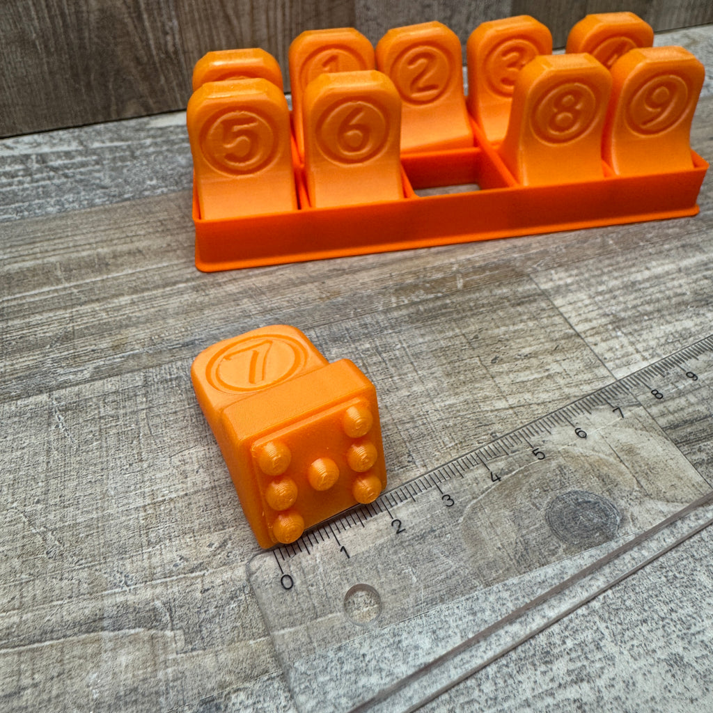 Domino | Set | (Spielsteine selber töpfern)