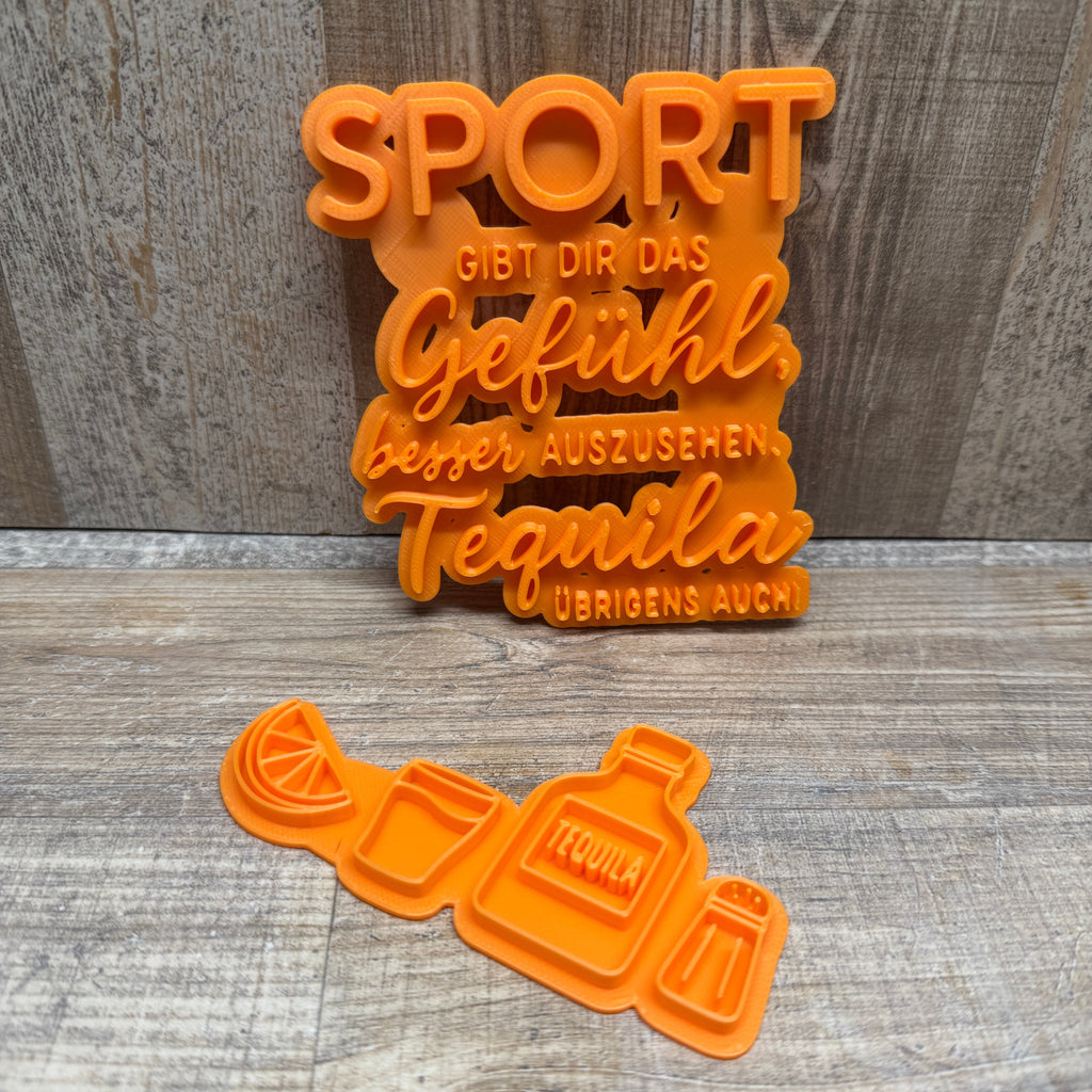 Sport gibt dir das Gefühl besser auszusehen. Tequila übrigens auch!