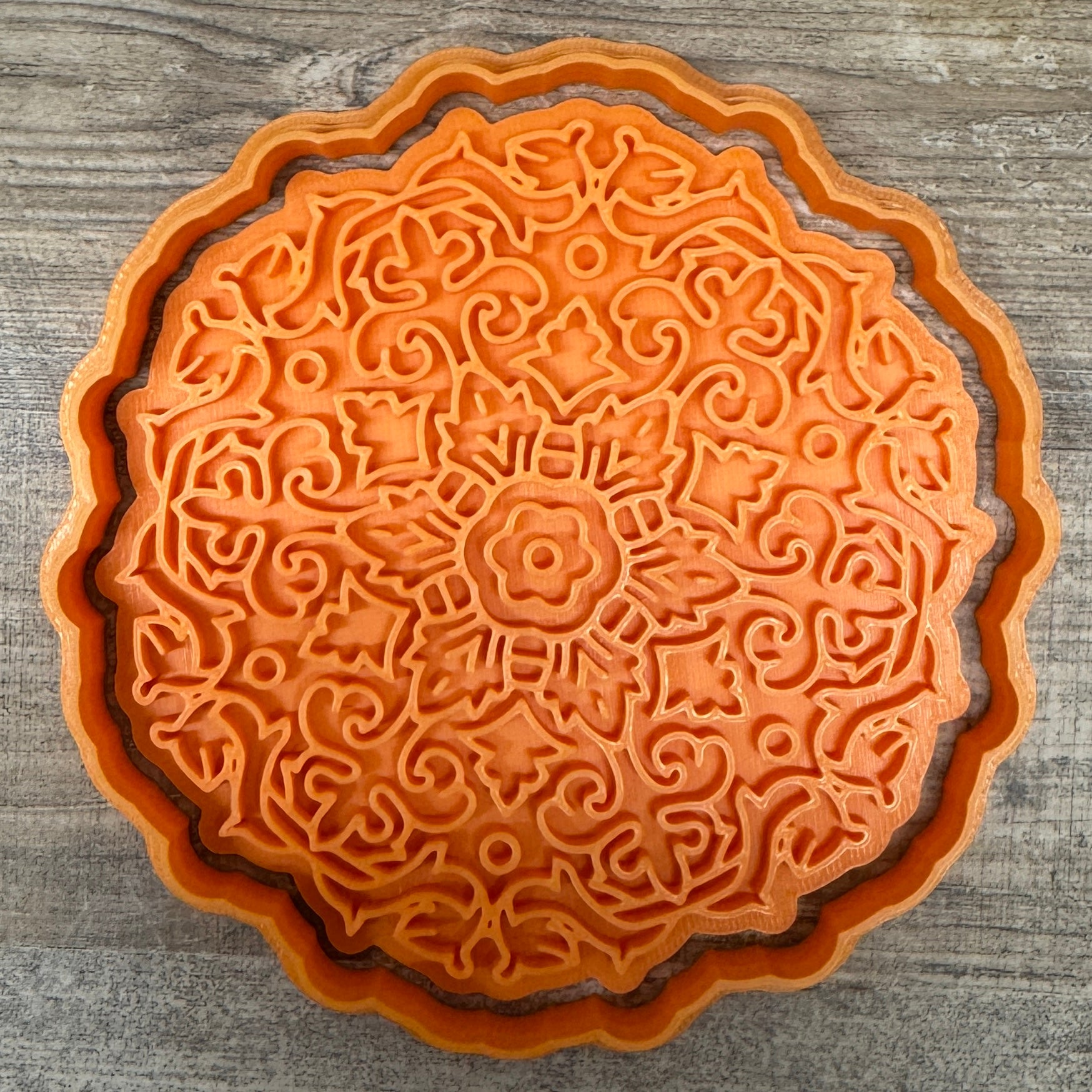 Mandala 317 inkl. Konturenausstecher