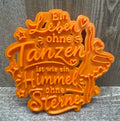 Ein Leben ohne Tanzen ist wie ein Himmel ohne Sterne | 2 verschiedene Designs