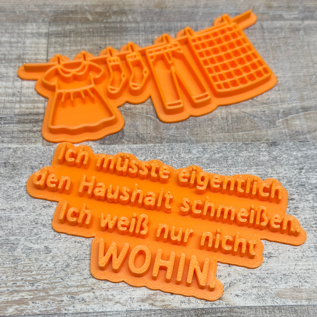 Ich müsste eigentlich den Haushalt schmeißen ...