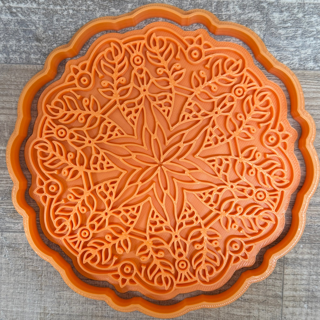 Mandala 555 inkl. Konturenausstecher