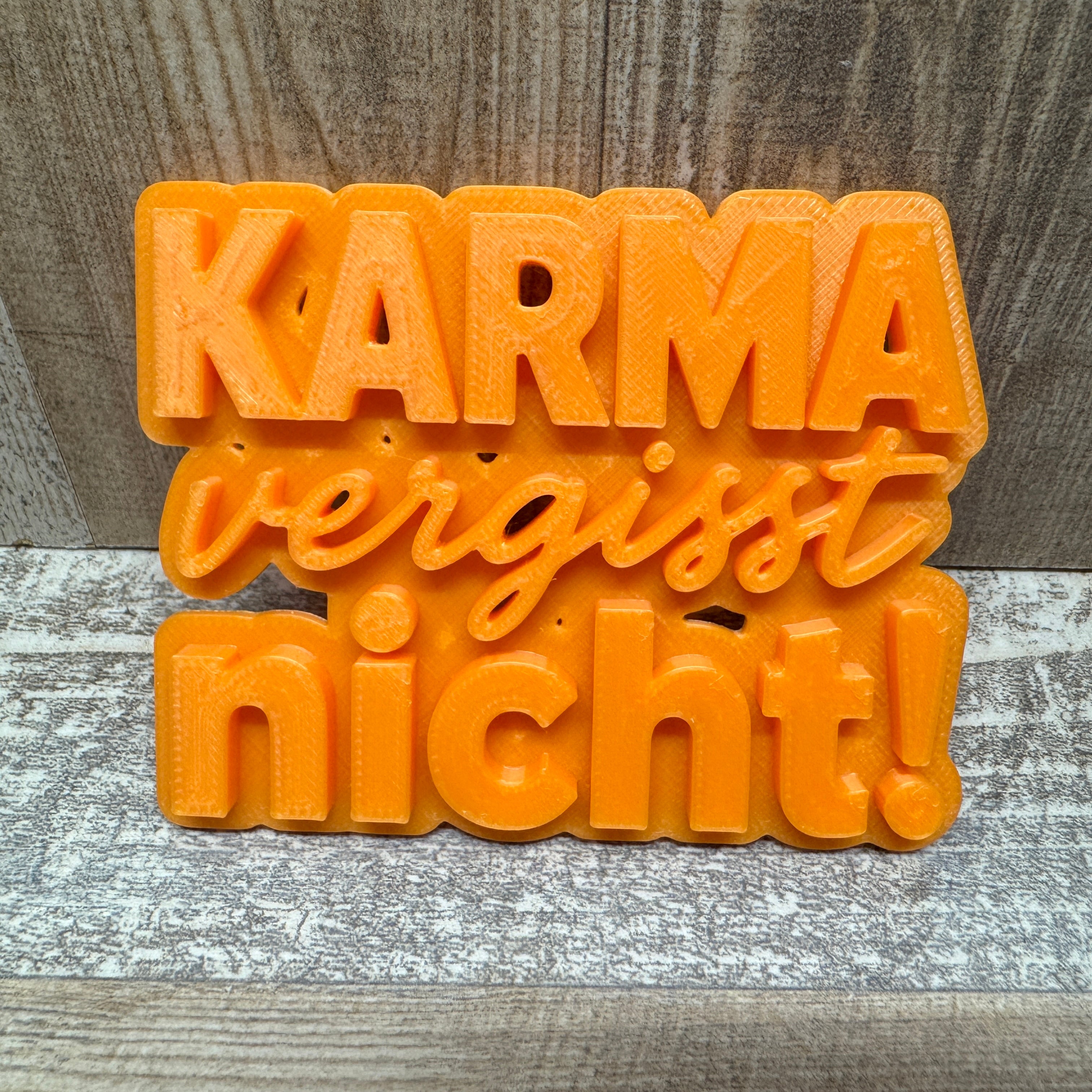 Karma vergisst nicht!