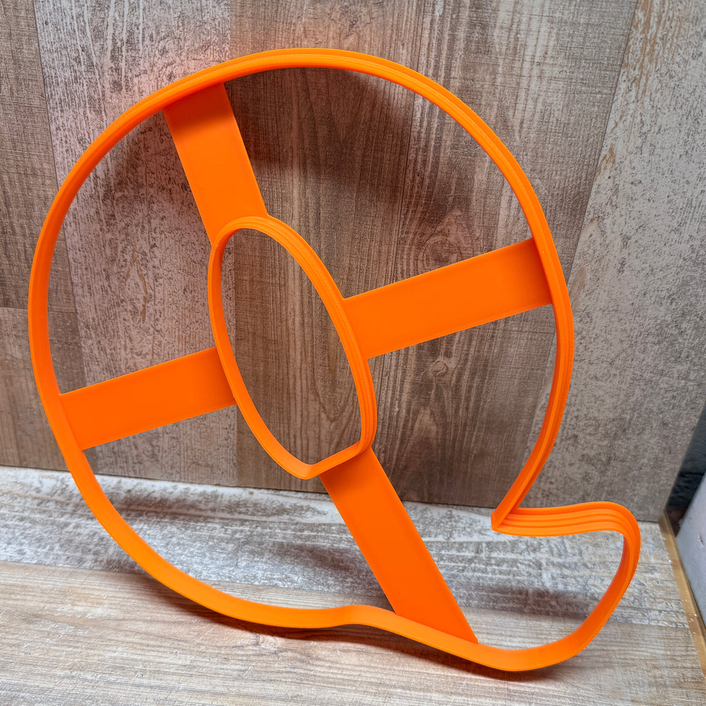 XXL Großbuchstaben Konturenausstecher 20cm Hoch