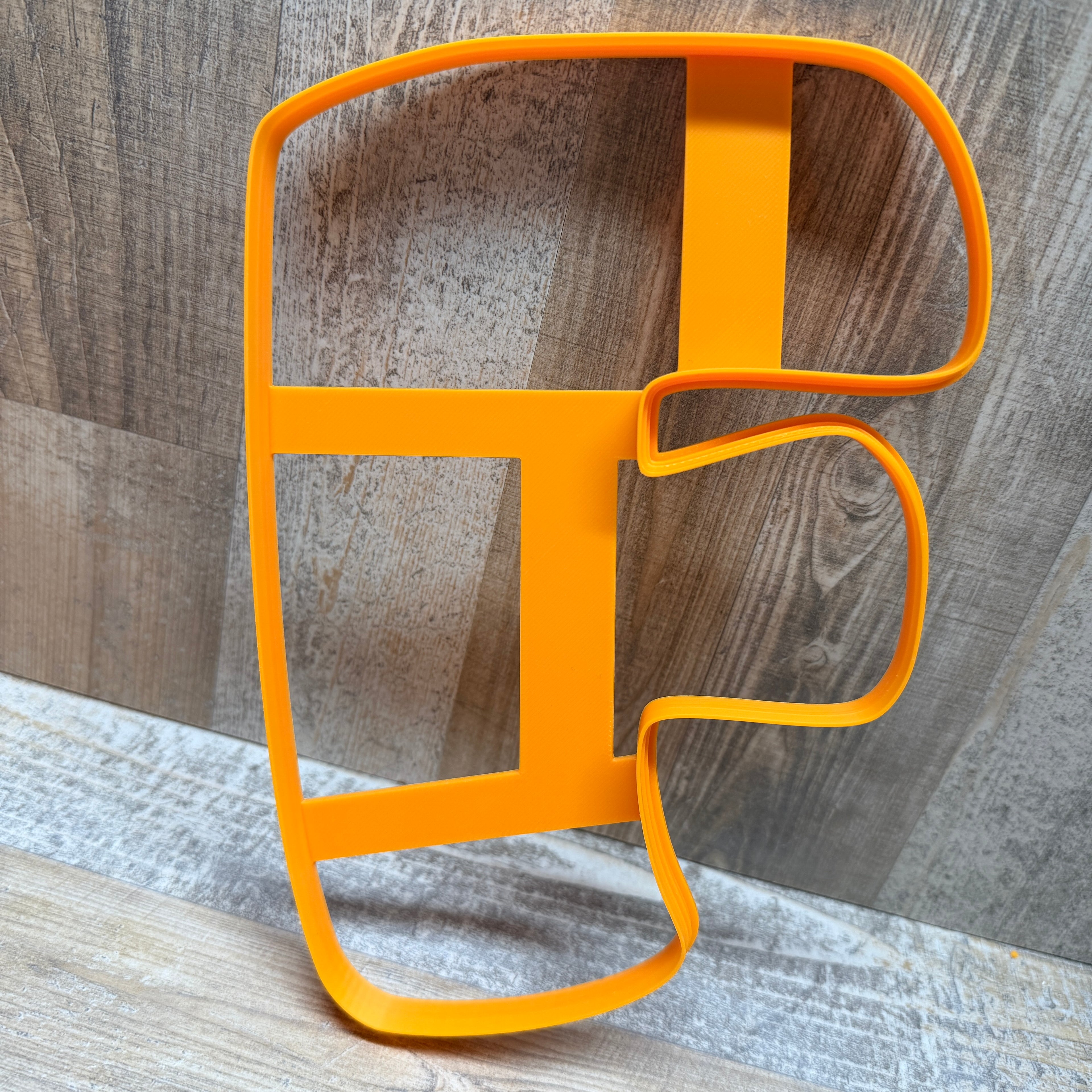XXL Großbuchstaben Konturenausstecher 20cm Hoch
