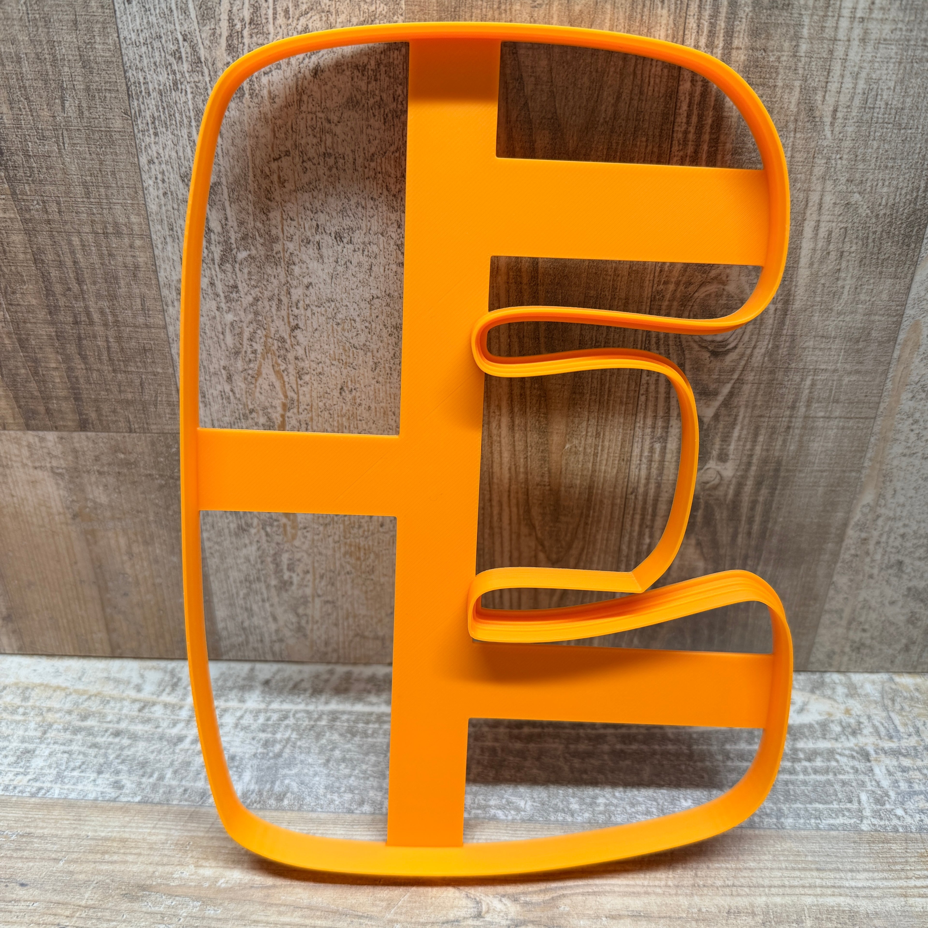 XXL Großbuchstaben Konturenausstecher 20cm Hoch