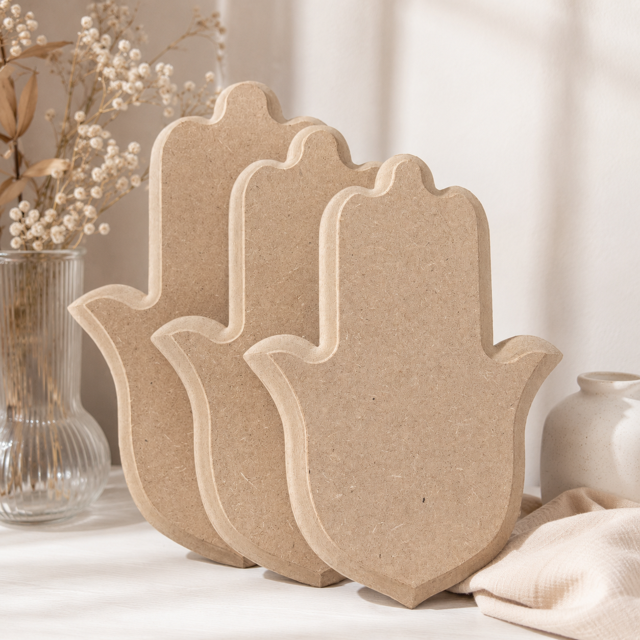 Hamsa-Hand | Töpfer Überformen | verschiedene Größen | Einzeln oder als Set
