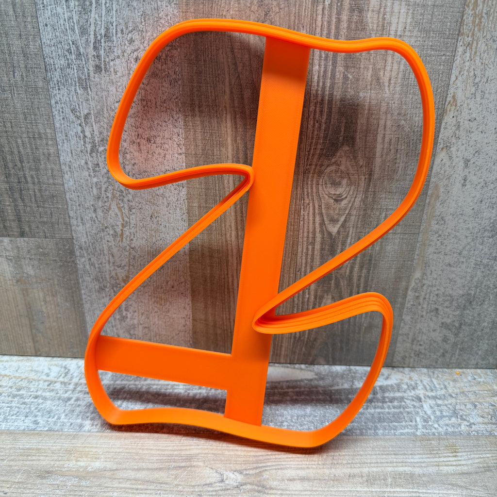 XXL Großbuchstaben Konturenausstecher 20cm Hoch