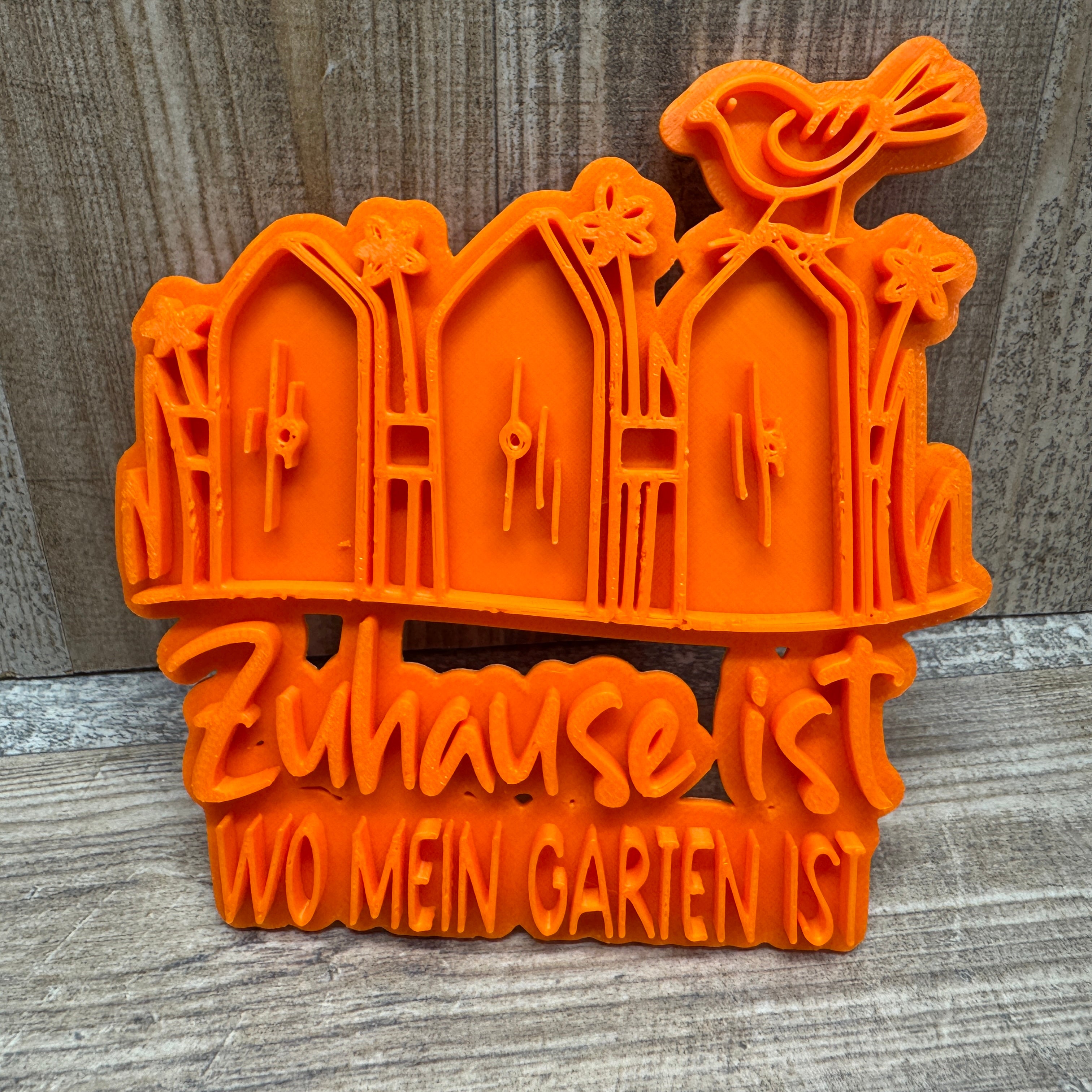 Zuhause ist wo mein Garten ist