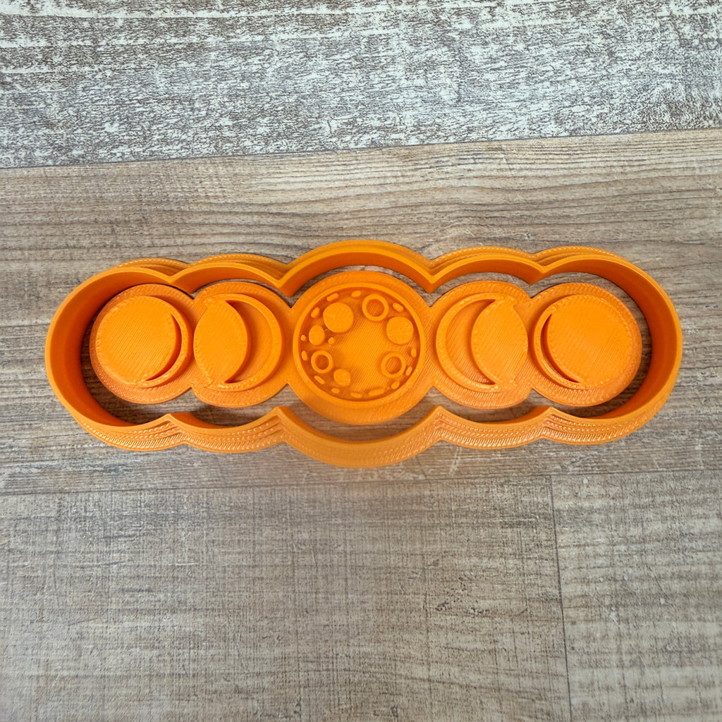 Mondphasen inkl. Konturenausstecher | verschiedene Designs