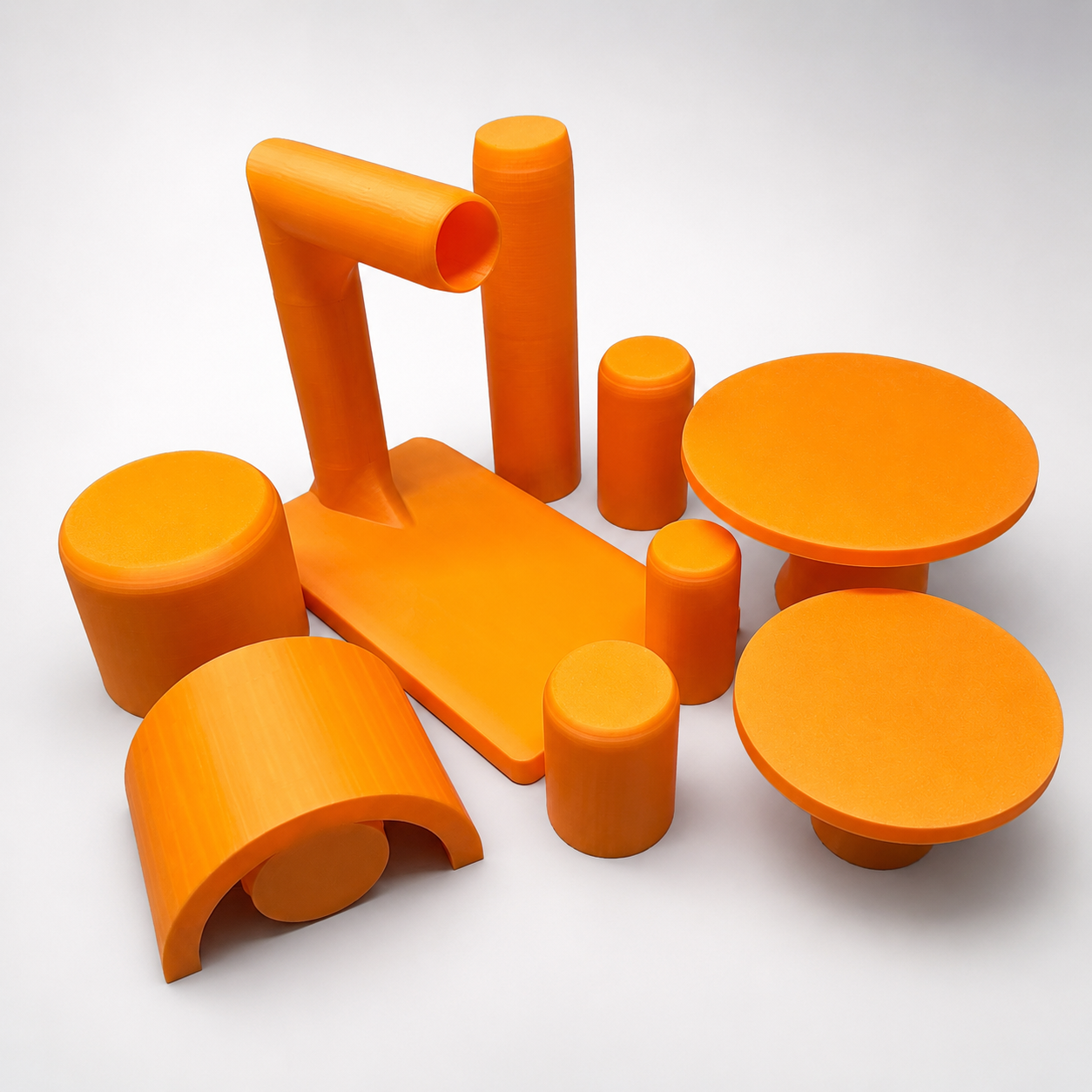 Töpferwerkzeug | Horizontaler Becherhalter und Stempel-Support