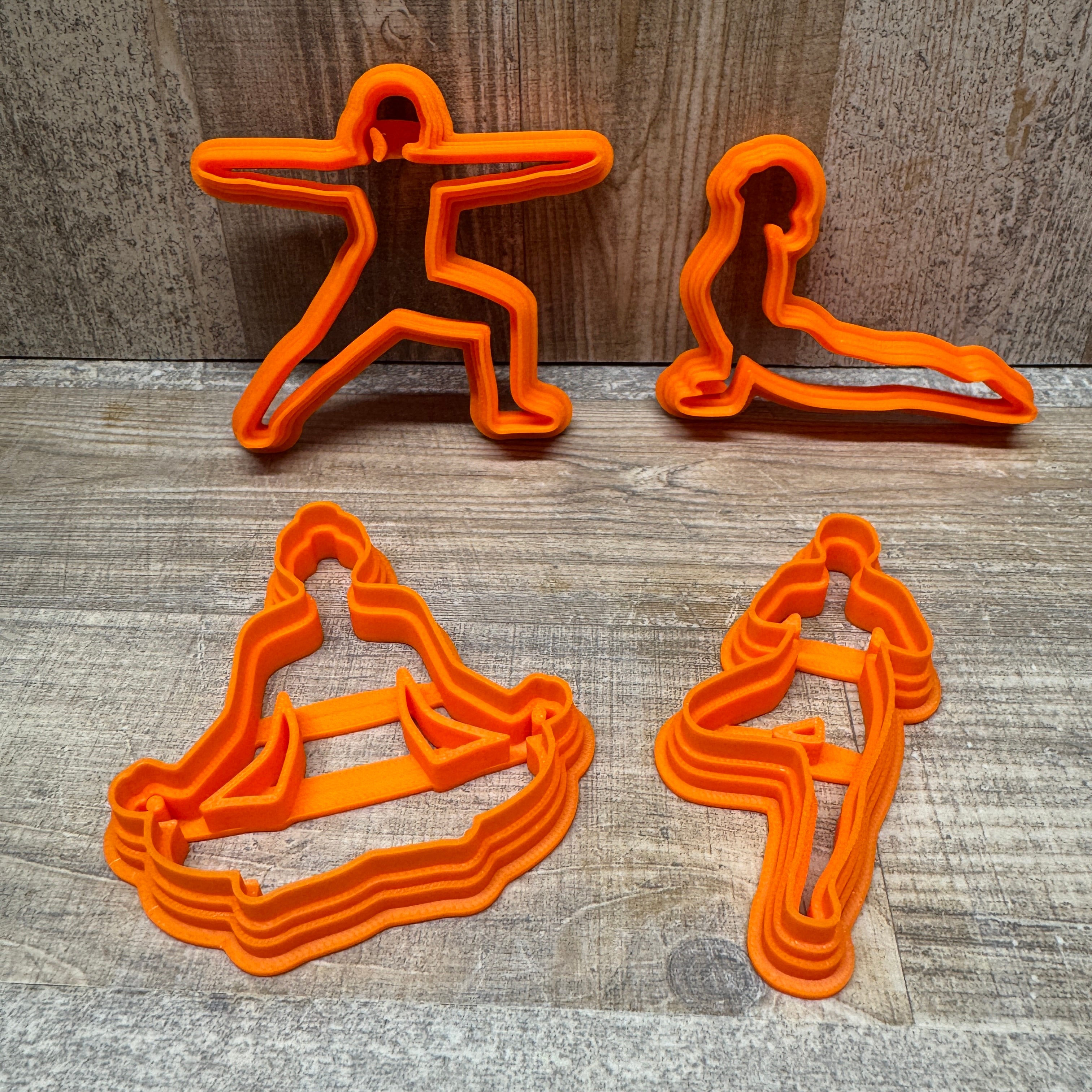 Yoga-Posen | SET (Kombi-Stempel & Konturenausstecher)