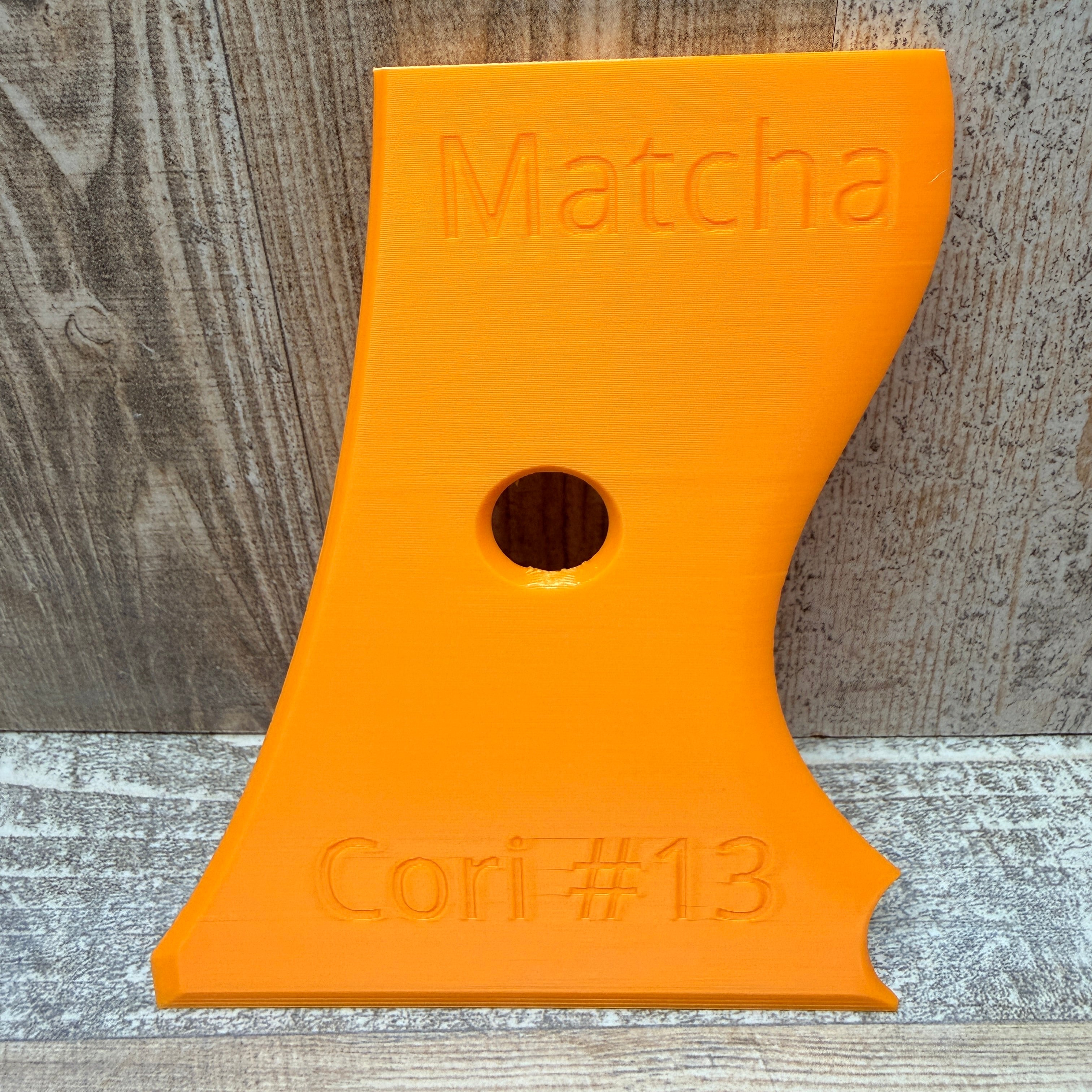 Drehschiene #13 Matcha | Formschiene | Pottery Rib