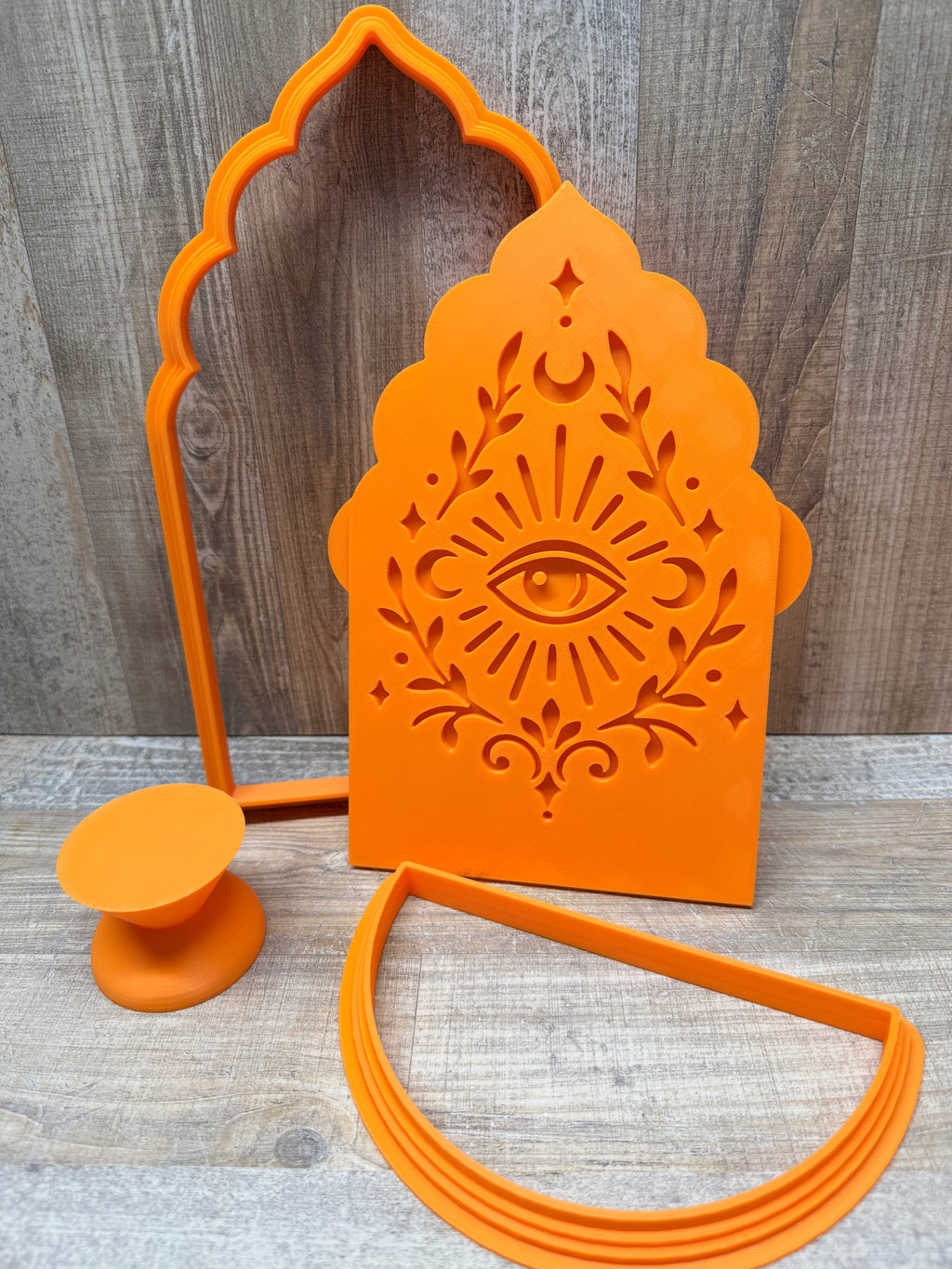 (Wand-)Teelichthalter-Töpfer-Set | Stempel und Konturenausstecher | verschiedene Designs | Sets