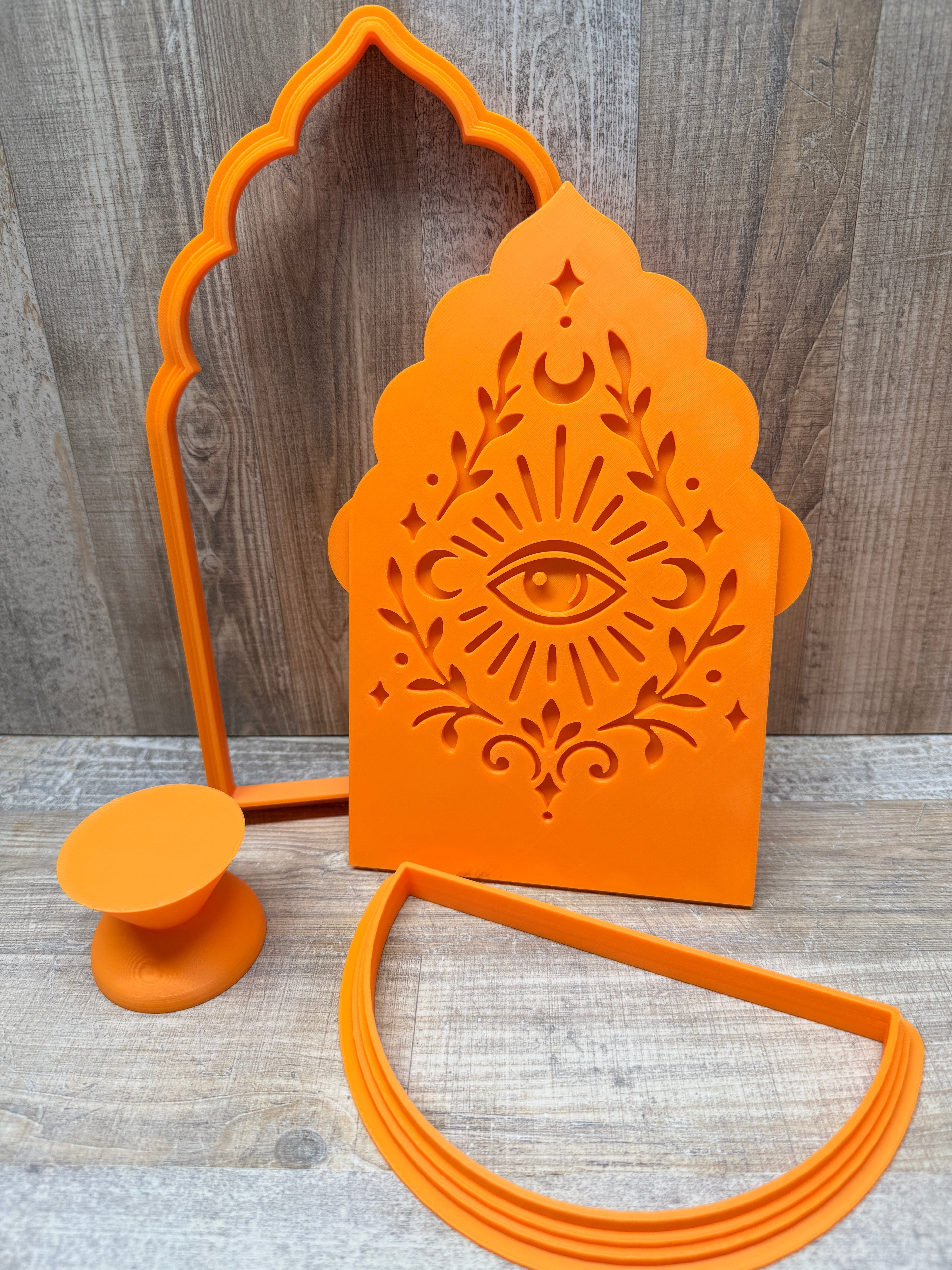 (Wand-)Teelichthalter-Töpfer-Set | Stempel und Konturenausstecher | verschiedene Designs | Sets