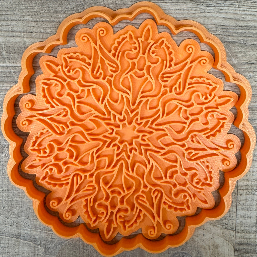Mandala 438 inkl. Konturenausstecher