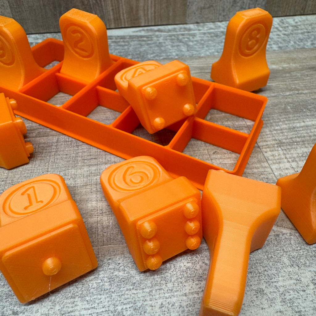 Domino | Set | (Spielsteine selber töpfern)