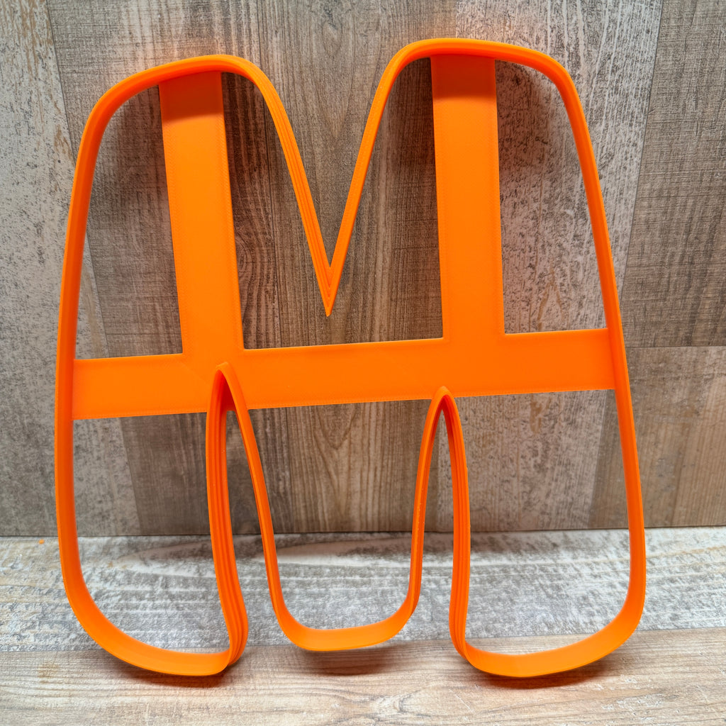XXL Großbuchstaben Konturenausstecher 20cm Hoch