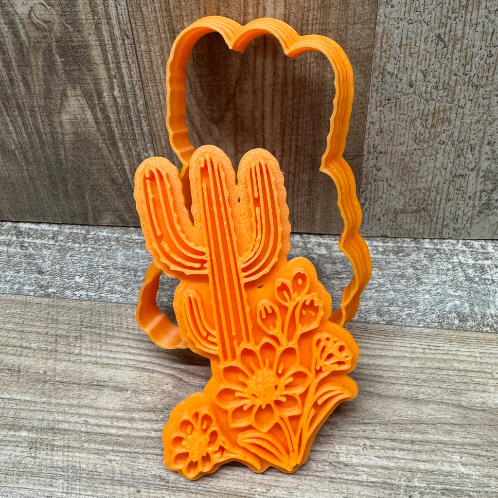 Kakteen | Einzeln und als Set | inkl. Konturenausstecher