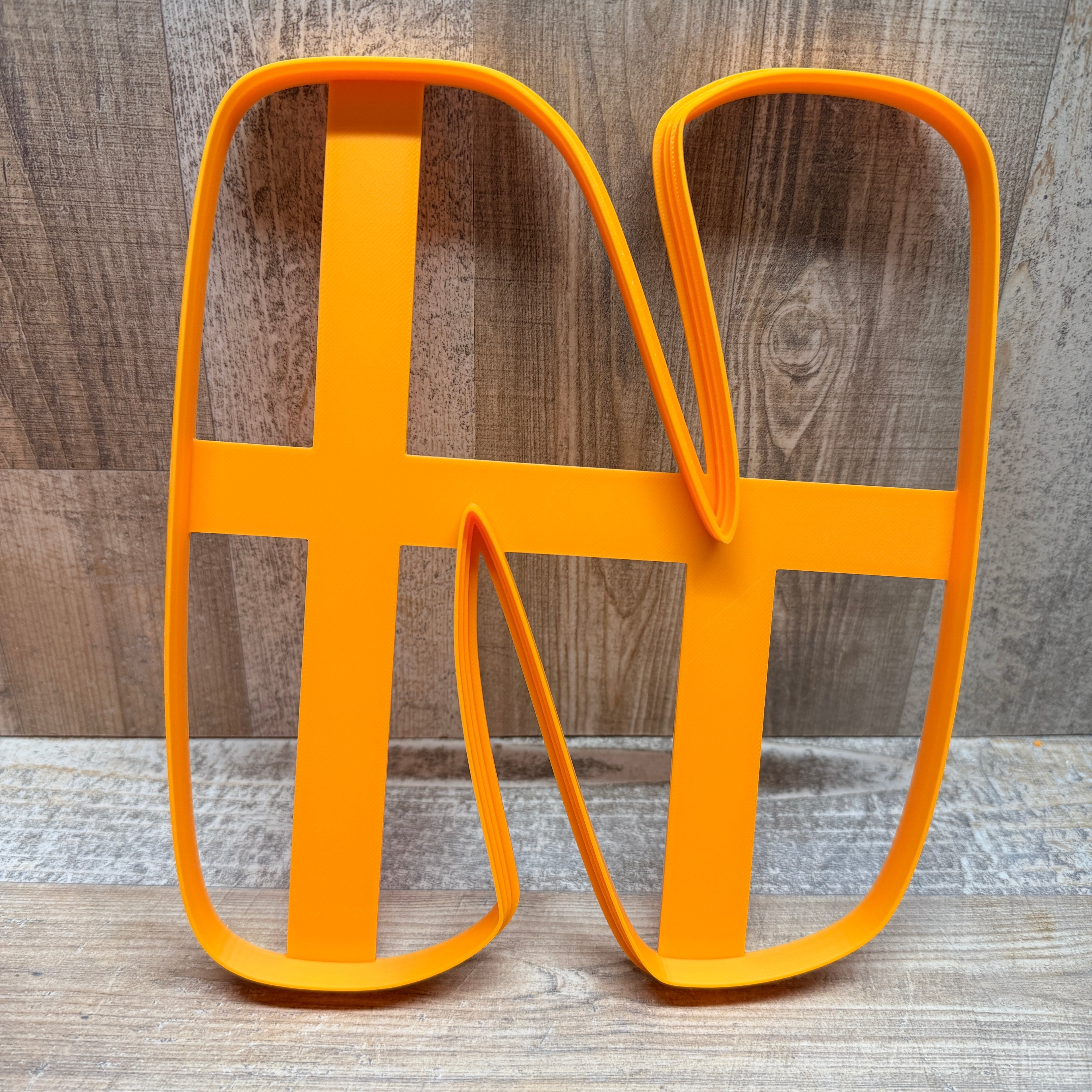 XXL Großbuchstaben Konturenausstecher 20cm Hoch