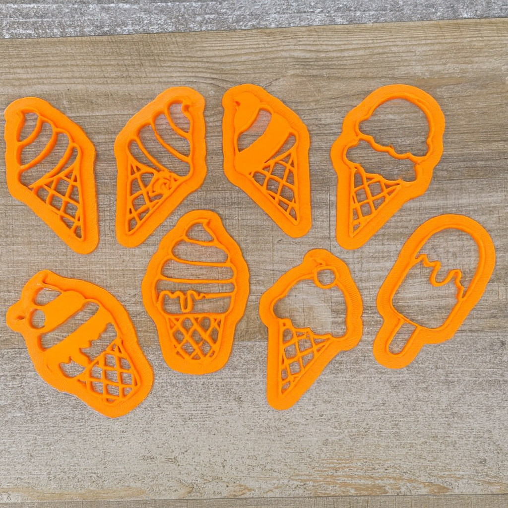 Eis | Set mit 8 Stempeln