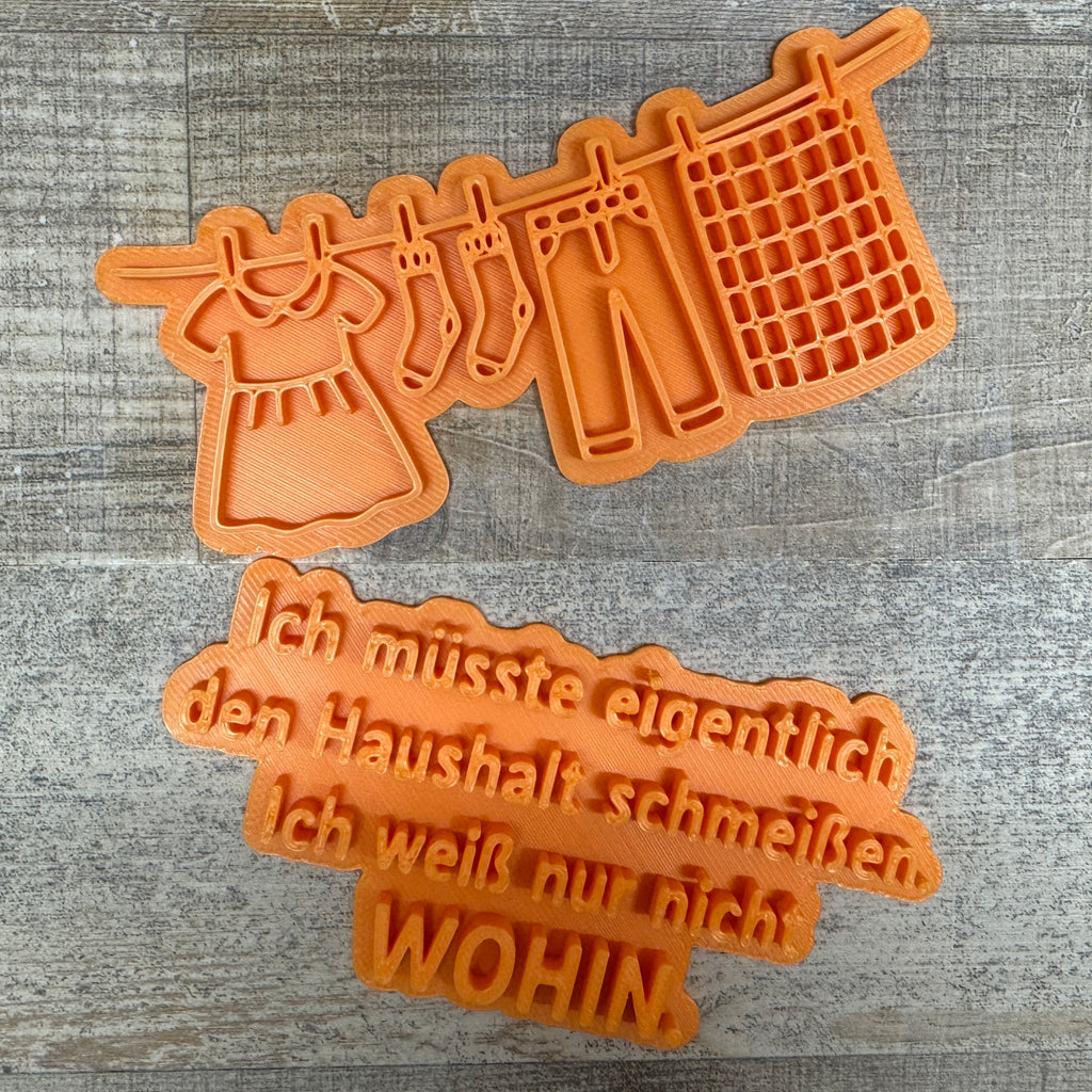 Ich müsste eigentlich den Haushalt schmeißen ...