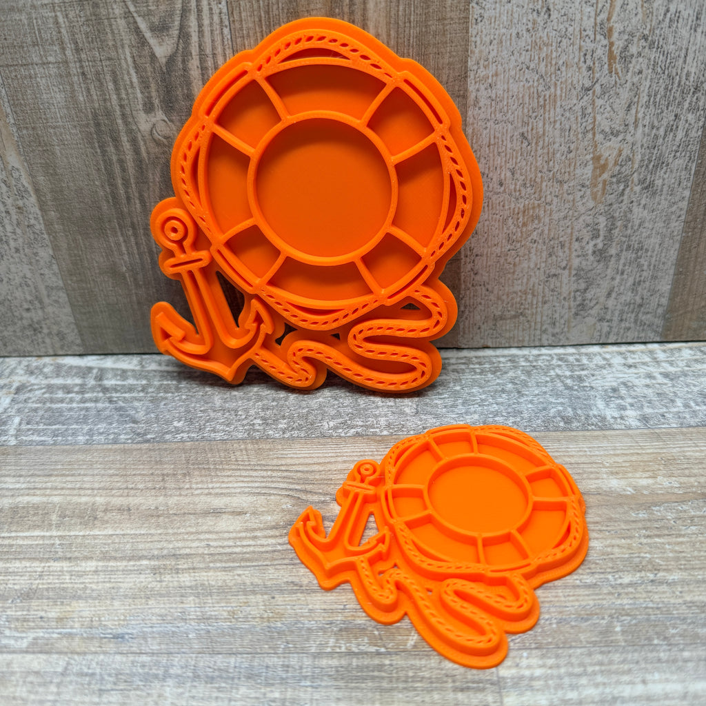 Anker | Rettungsring | Stempel | verschiedene Designs