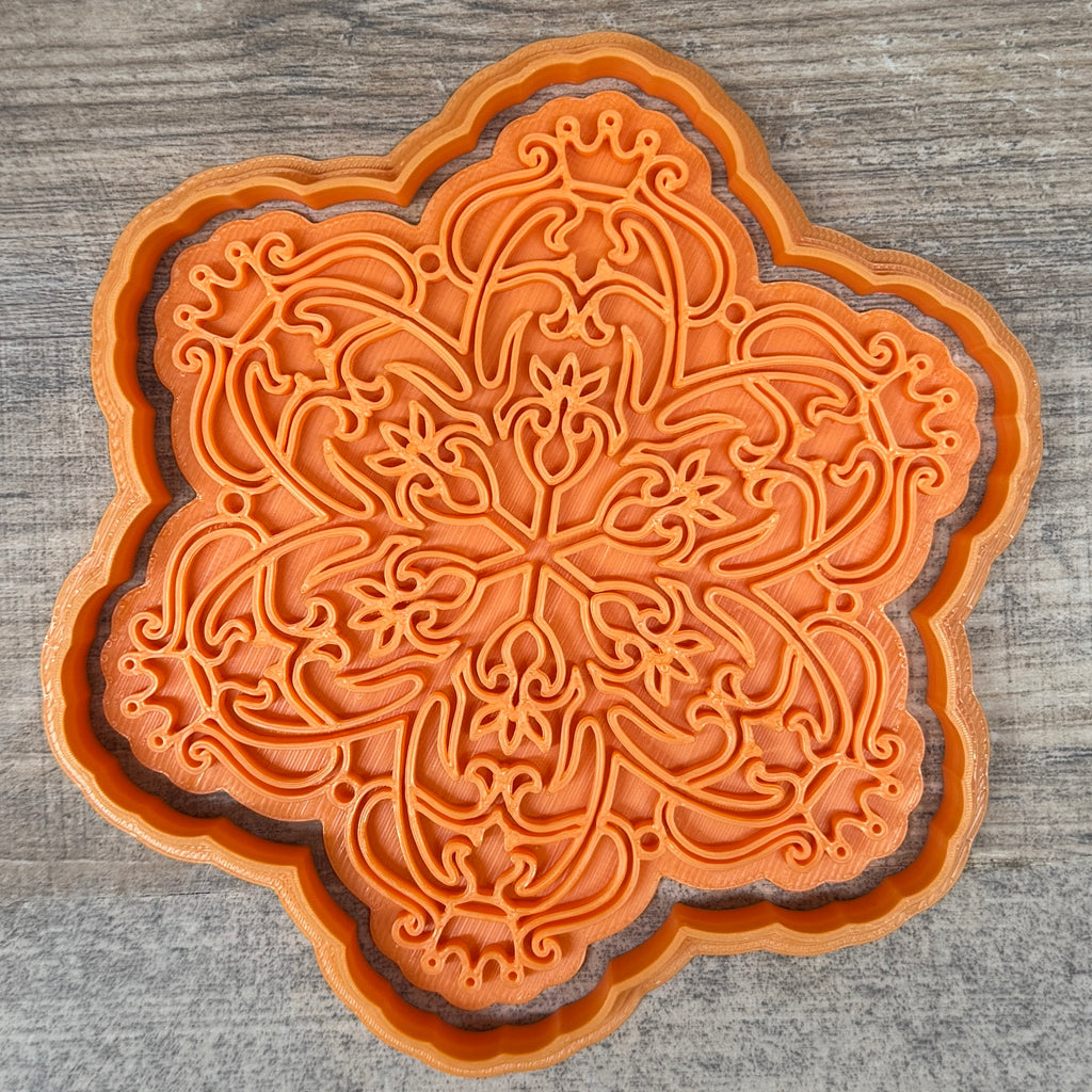 Mandala 377 inkl. Konturenausstecher