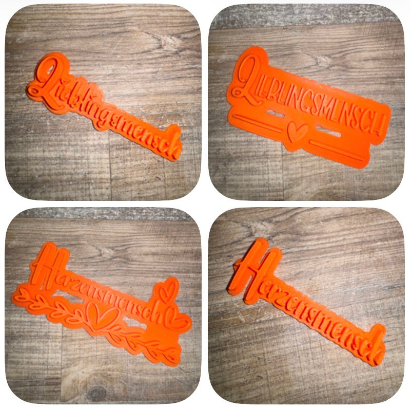 Herzensmensch | Lieblingsmensch | verschiedene Designs auch als Set