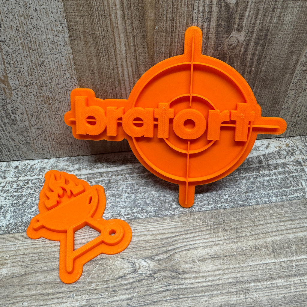 Lustige "Grill-Saison"-Sprüche/Töpferstempel