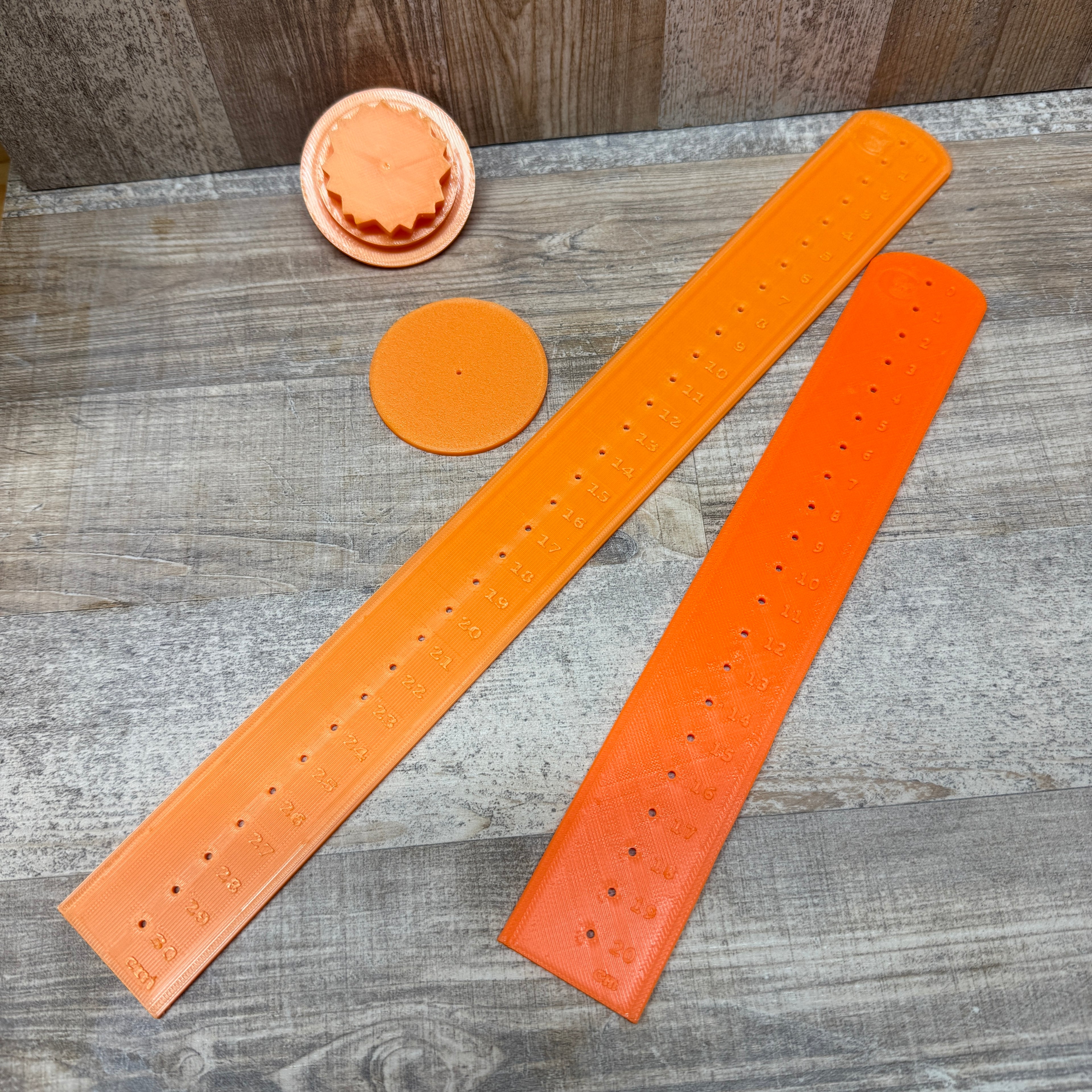 Töpferwerkzeug | Ton-Kreisschneider-Lineal