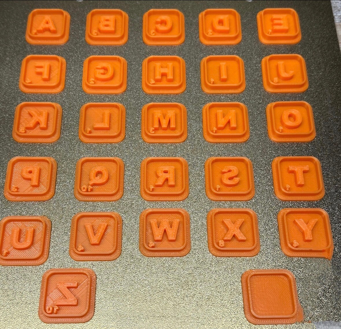 Scrabble | Set |  (Spielsteine selber töpfern)
