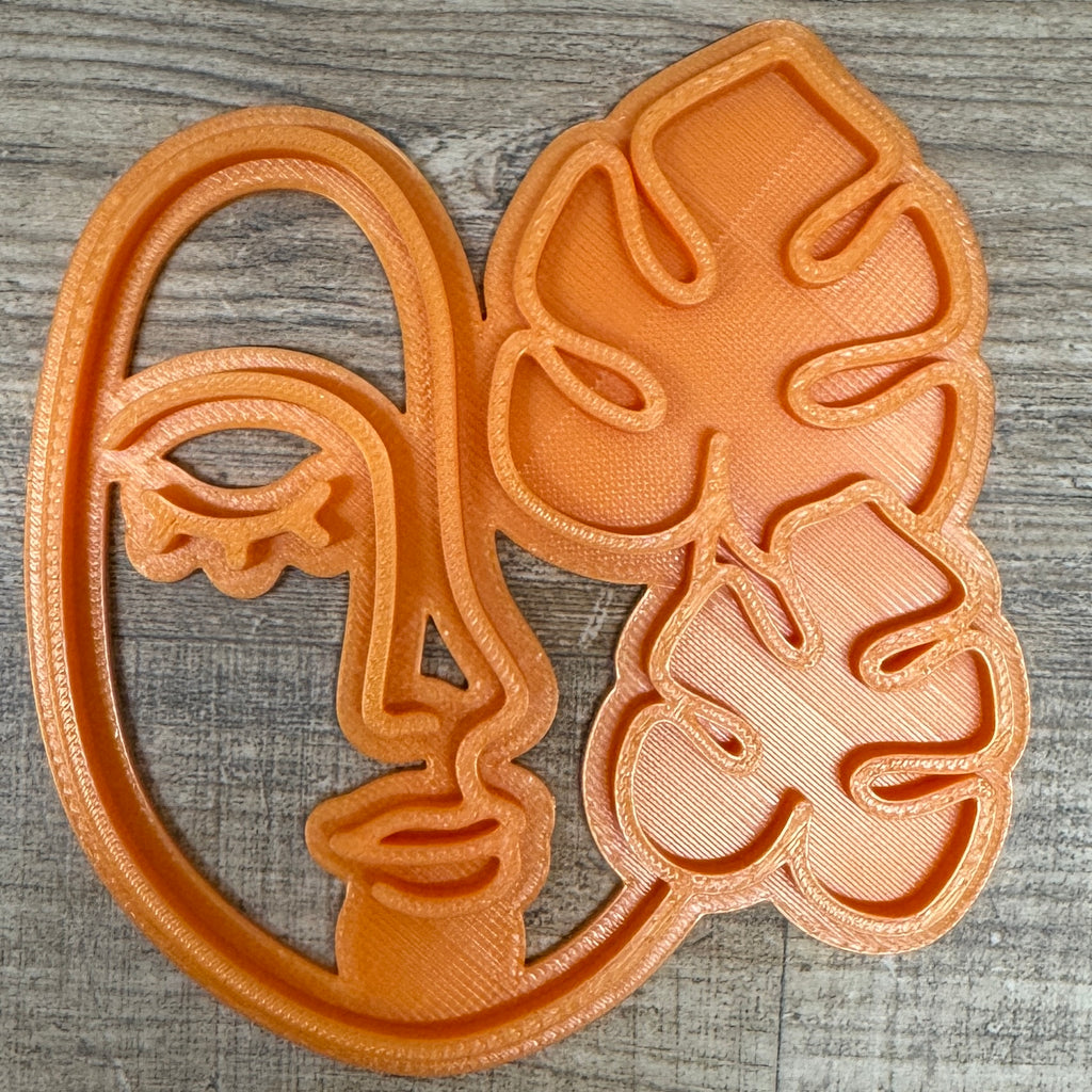 Line-Art Face | verschiedene Designs