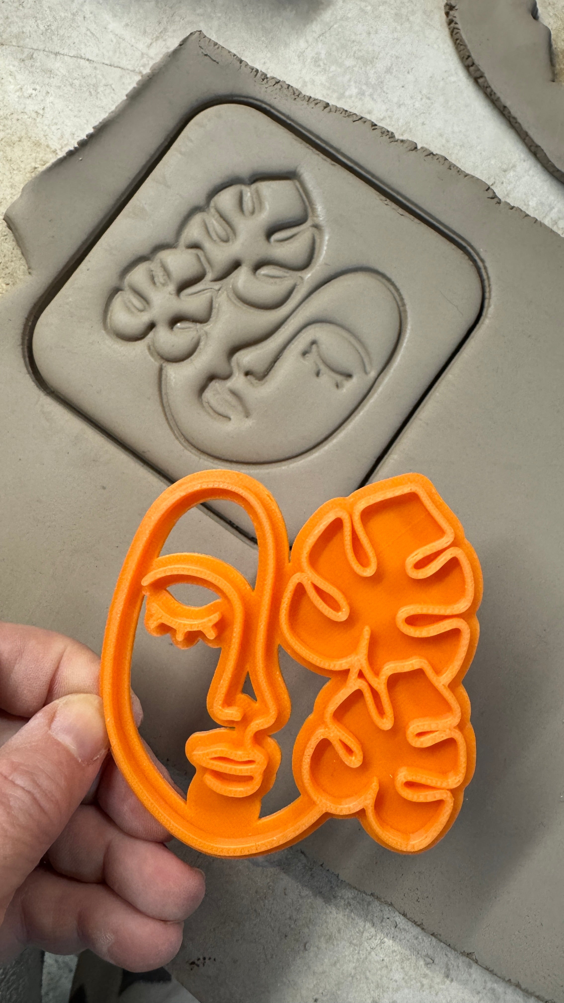 Line-Art Face | verschiedene Designs