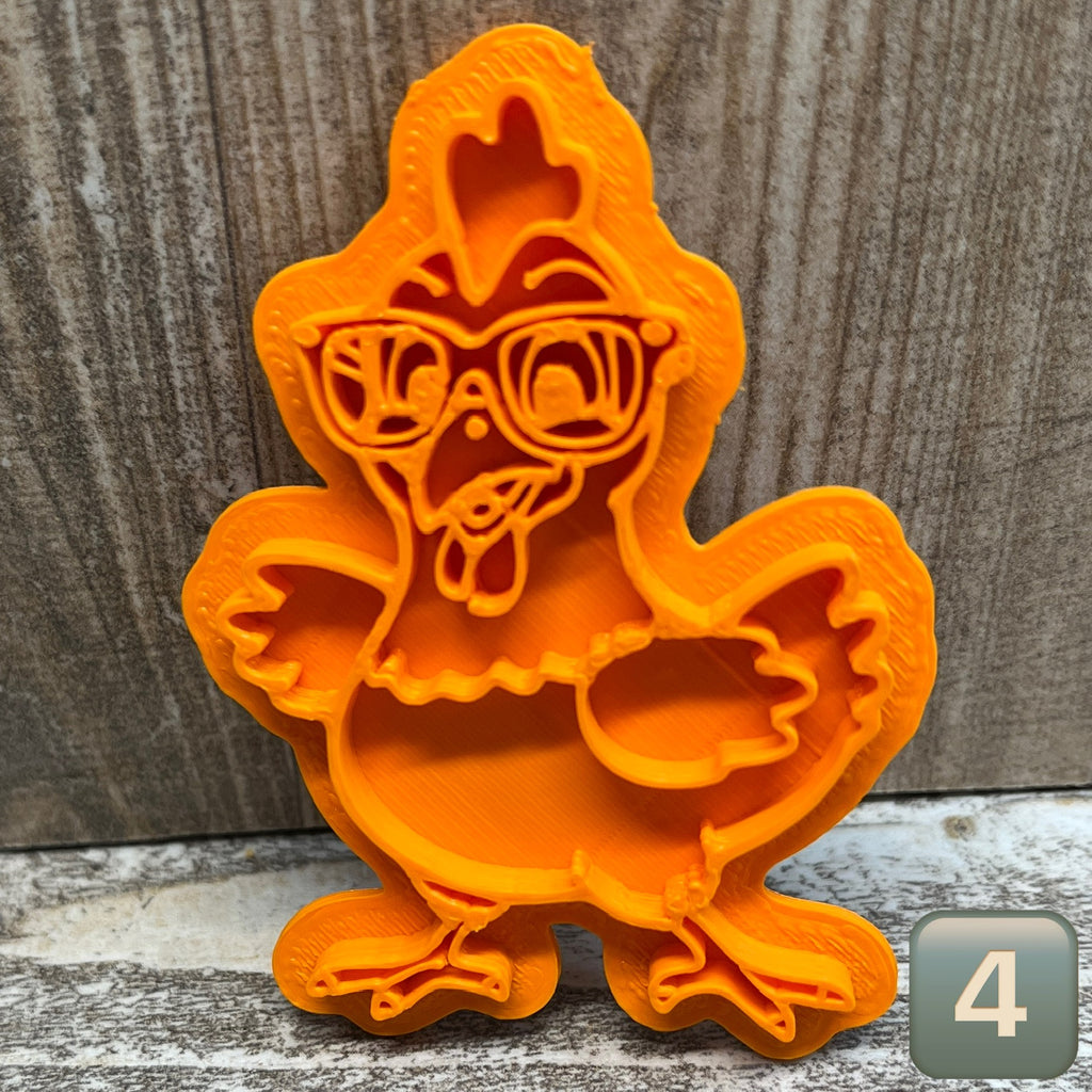 Lustige Hühner | Set oder einzeln