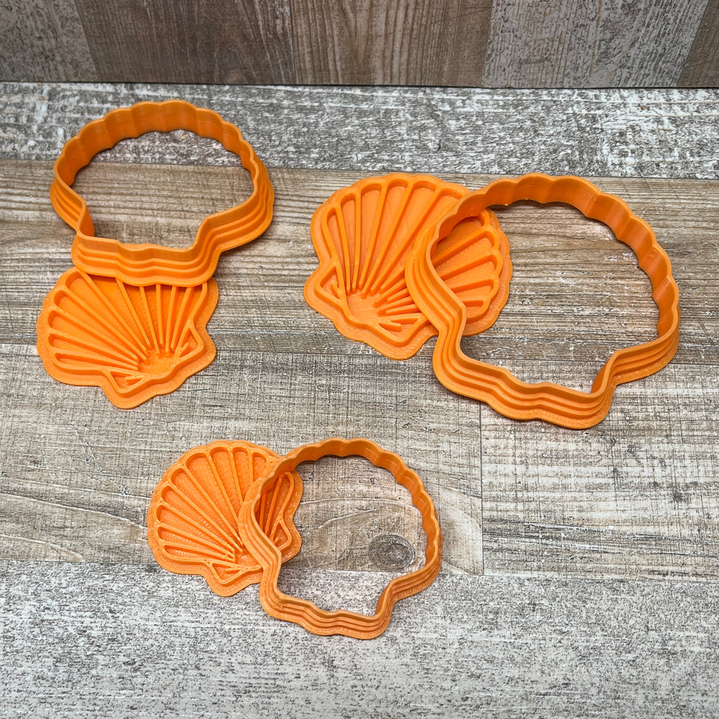 Jakobsmuschel inkl. Konturenausstecher | Set oder einzeln