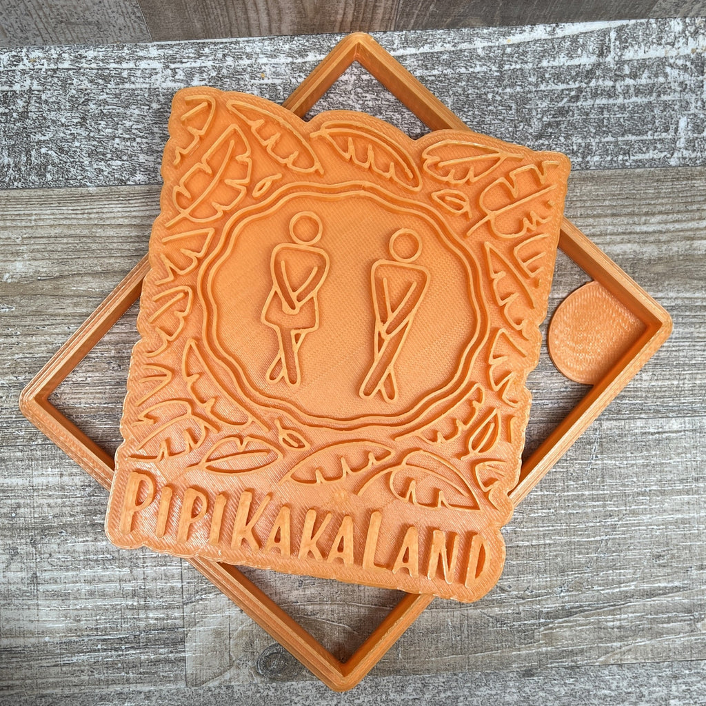 Pipikakaland inkl. Konturenausstecher