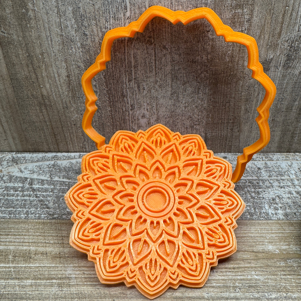 Mandala Melisse inkl. Konturenausstecher