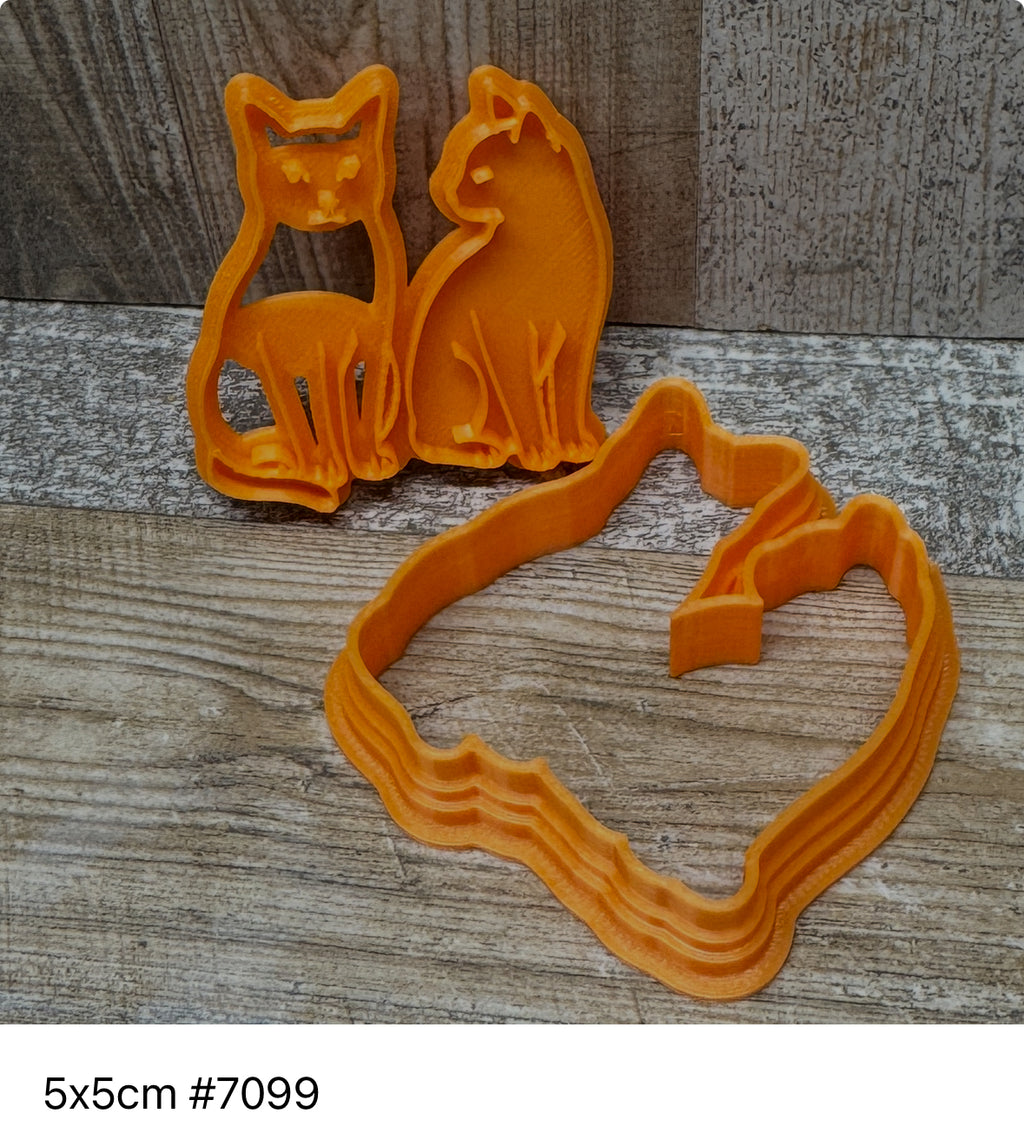 Katzen | verschiedene Designs inkl. Konturenausstecher