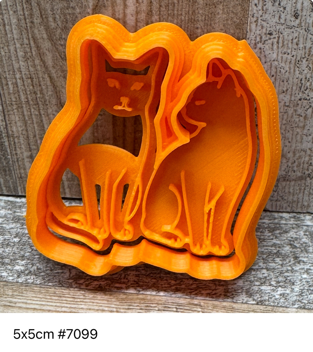 Katzen | verschiedene Designs inkl. Konturenausstecher