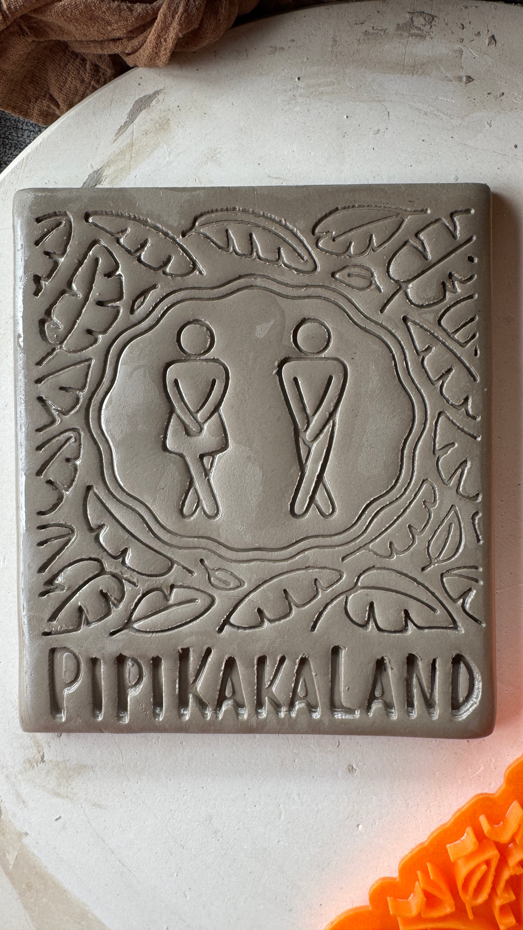 Pipikakaland inkl. Konturenausstecher