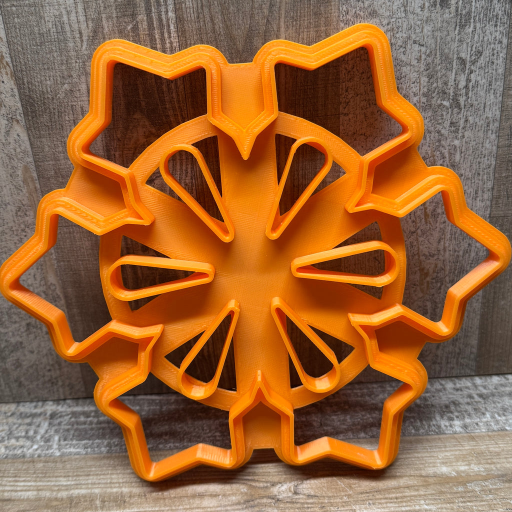 Schneeflocken Konturenausstecher verschiedene Designs