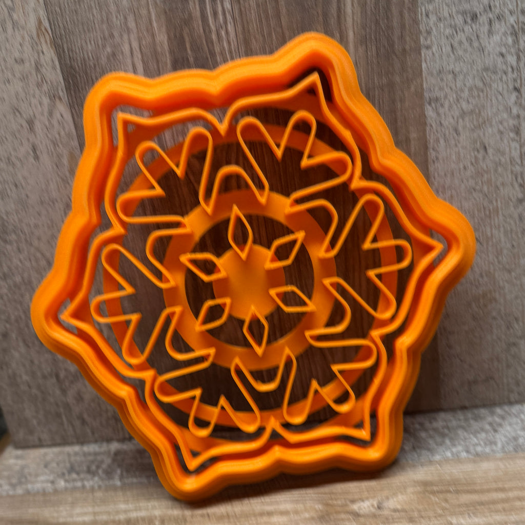 Schneeflocken Konturenausstecher verschiedene Designs